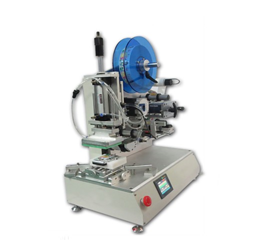 半自動平面貼標機